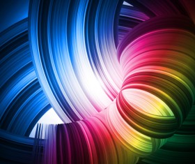 Abstract swirl shining background vectors 02
