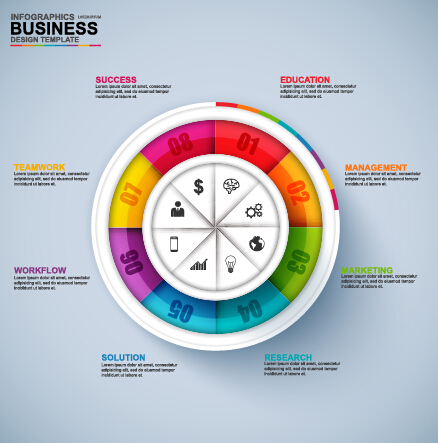 Business Infographic creative design 3503