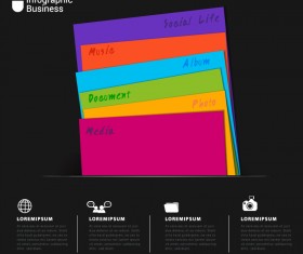 Business Infographic creative design 3512