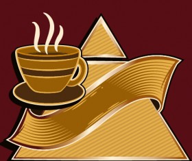 Classical coffee shop logos vector set 07