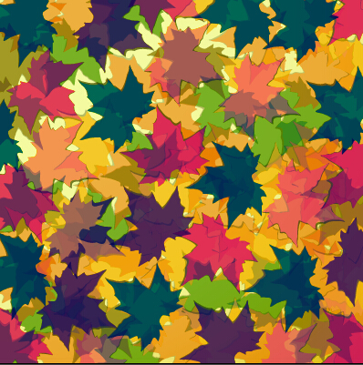 Colored autumn leaves vector backgrounds 03