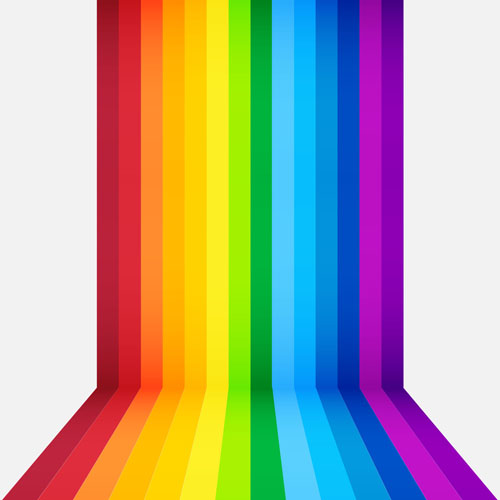 Colored paper stripes vector background 02