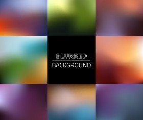 Colorful blurred art backgrounds 03 vector