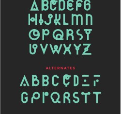 Creative cassiopeia text design vector