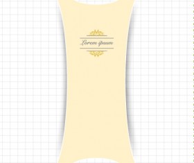 Creative greeting card for your text vector 03