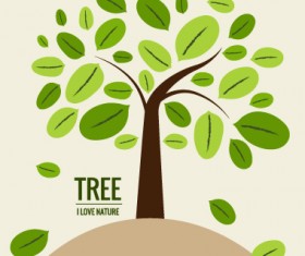 Eco friendly love nature vector template 11