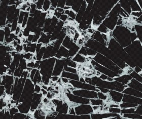 Isolated broken glass vector background 01
