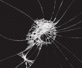 Isolated broken glass vector background 02