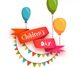 Kids holiday cards vector material 01