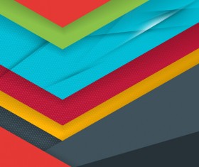 Layered colored modern background vector 07