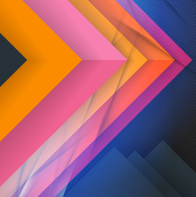 Layered colored modern background vector 09