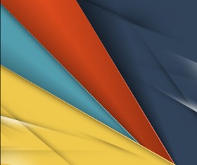 Layered colored modern background vector 12