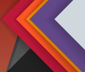 Layered colored modern background vector 13