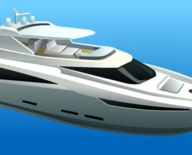 Realistic yacht model design 02 vector free download