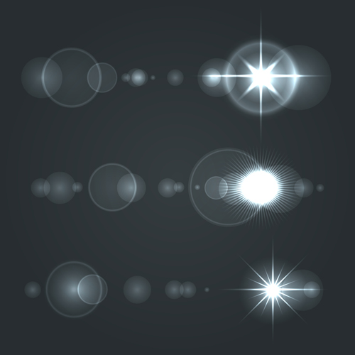 Shining star light illustration vector 02