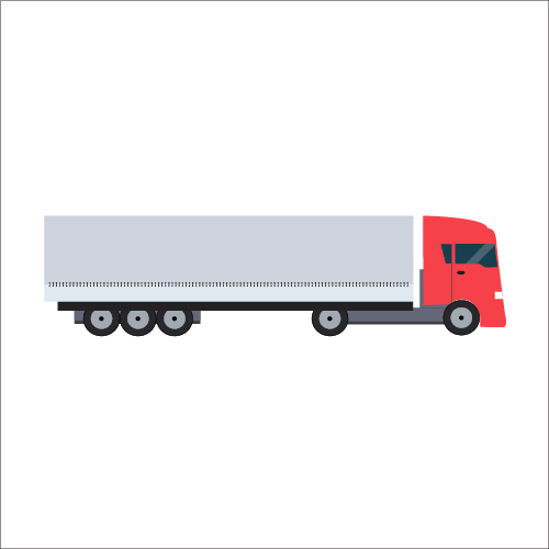 Truck flat styles vector material 03
