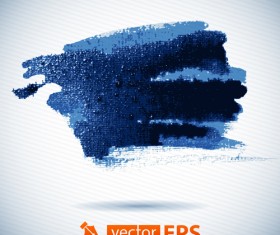 Vector blue watercolor stains background 01
