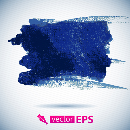 Vector blue watercolor stains background 02