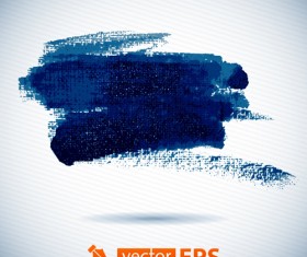 Vector blue watercolor stains background 03