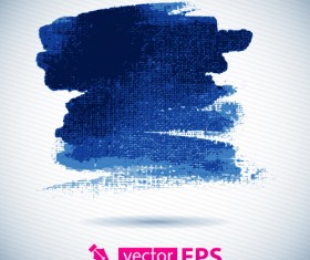 Vector blue watercolor stains background 04
