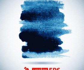 Vector blue watercolor stains background 09