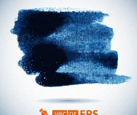 Vector blue watercolor stains background 11