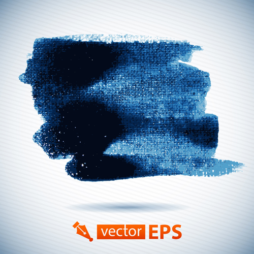 Vector blue watercolor stains background 11