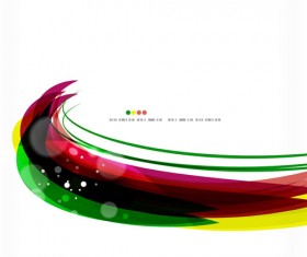 Vector colored abstract background art 03