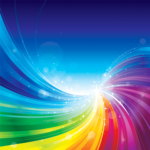 Vector colored abstract background art 04