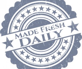Vintage grunge stamp seal vector 04