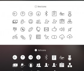 32 Kind tab-bar IOS7 styles icons