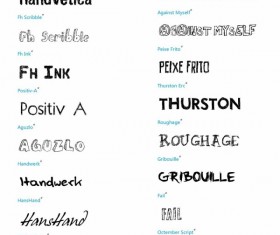 41 Kind hand drawn Font