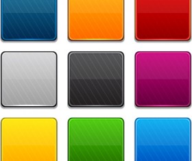 App button icons colored vector set 15
