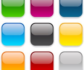 App button icons colored vector set 17