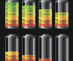 Remaining battery vector Illustration 02