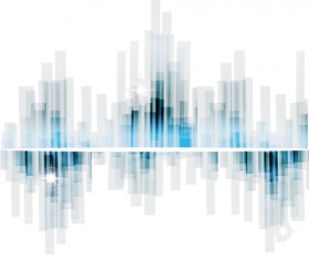 Blurs abstract building vector 01