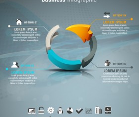 Business Infographic creative design 3545