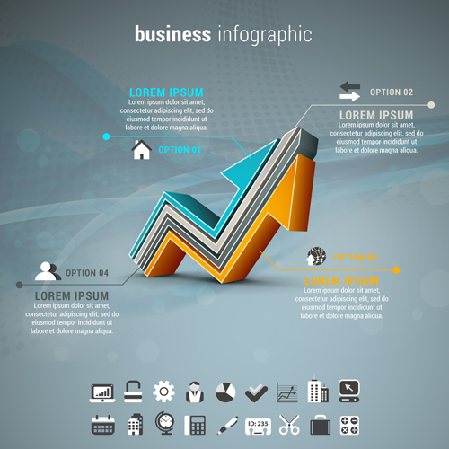 Business Infographic creative design 3551