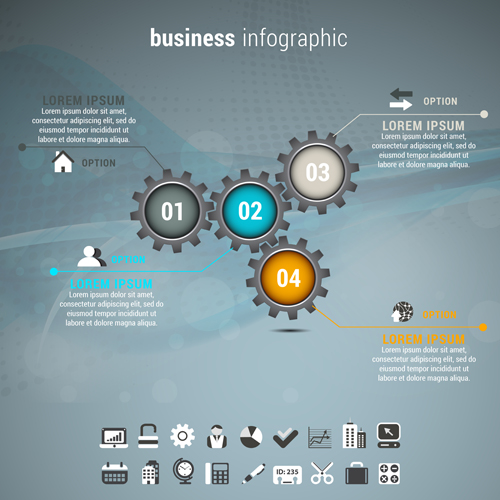 Business Infographic creative design 3552