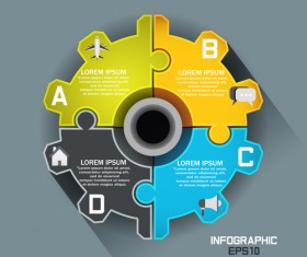 Business Infographic creative design 3553