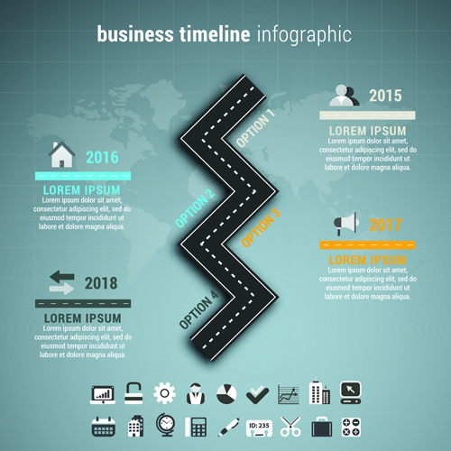 Business Infographic creative design 3559