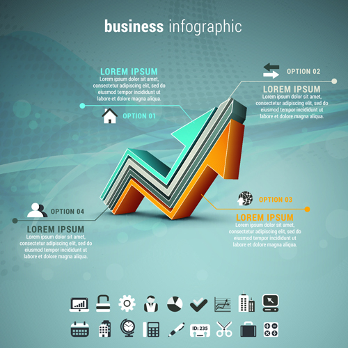 Business Infographic creative design 3561