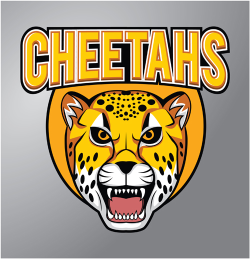 Cheetahs logo vector material