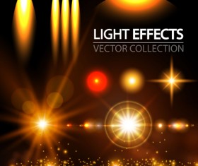 Concept light effects vector graphics 02