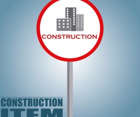 Construction tool creative background vector material 02