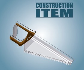 Construction tool creative background vector material 04