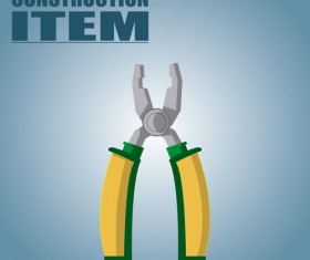 Construction tool creative background vector material 07