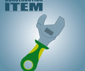 Construction tool creative background vector material 10