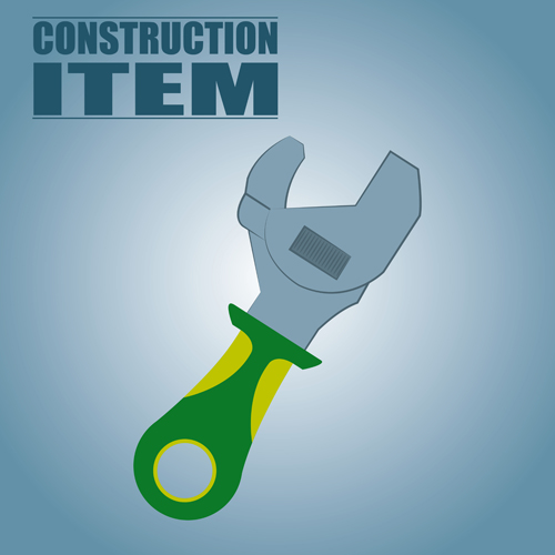 Construction tool creative background vector material 10