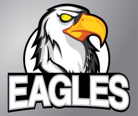 Eagles logo vector material 01